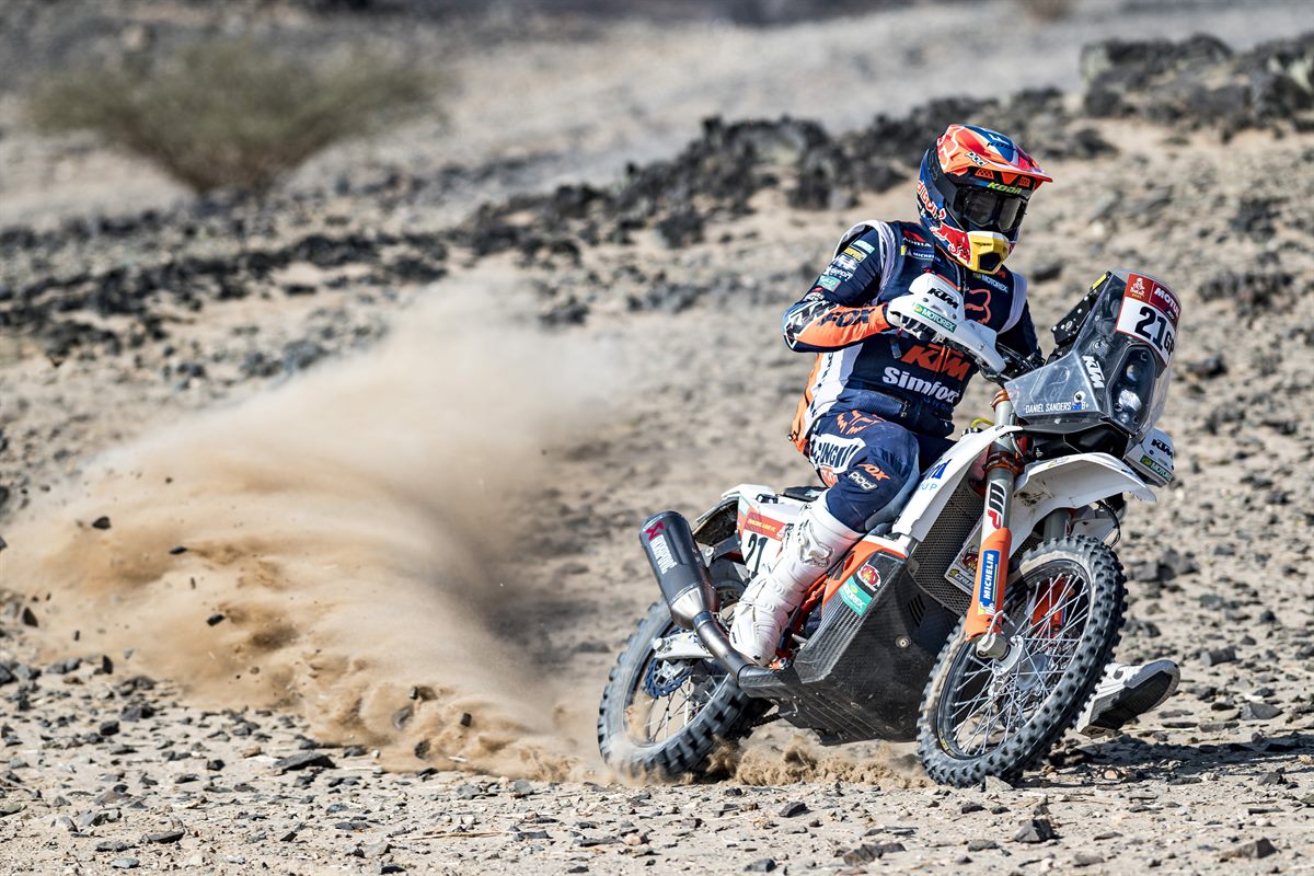 Daniel Sanders - KTM Factory Racing - 2021 Dakar Rally Stage Four