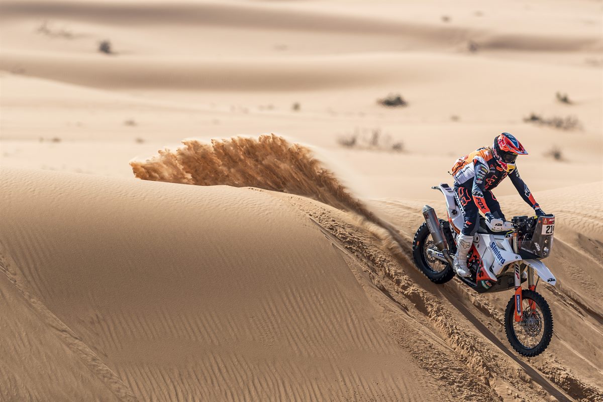 Daniel Sanders - KTM Factory Racing - 2021 Dakar Rally Stage Six