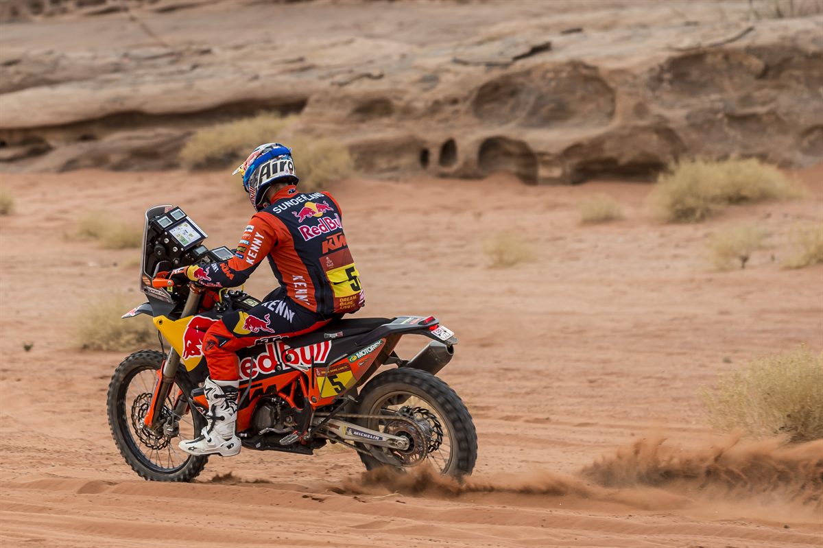 Sam Sunderland - Red Bull KTM Factory Racing - 2021 Dakar Rally Stage 10