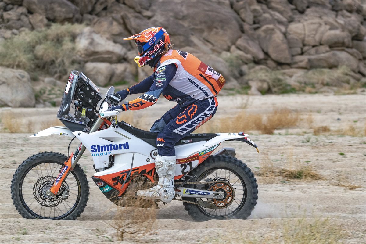 Daniel Sanders - KTM Factory Racing - 2021 Dakar Rally Stage 12