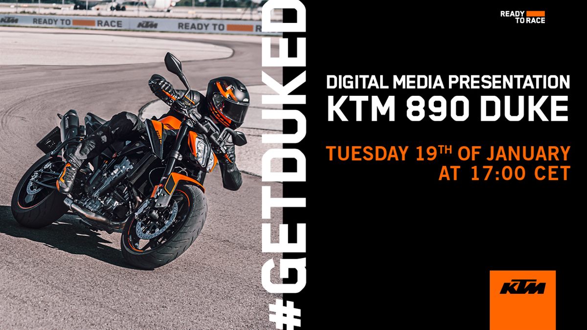KTM 890 DUKE Media Presentation