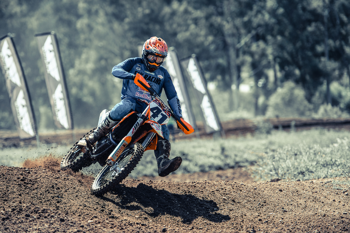Red Bull KTM star Tristan Purdon.