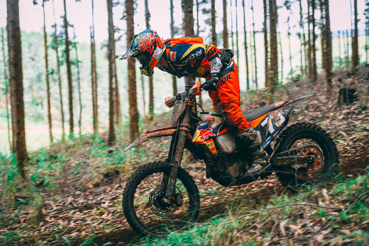Charan Moore at the 2021 season opener in Jolivet.