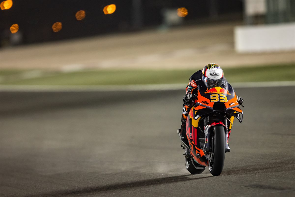 Brad Binder KTM 2021 MotoGP Qatar test