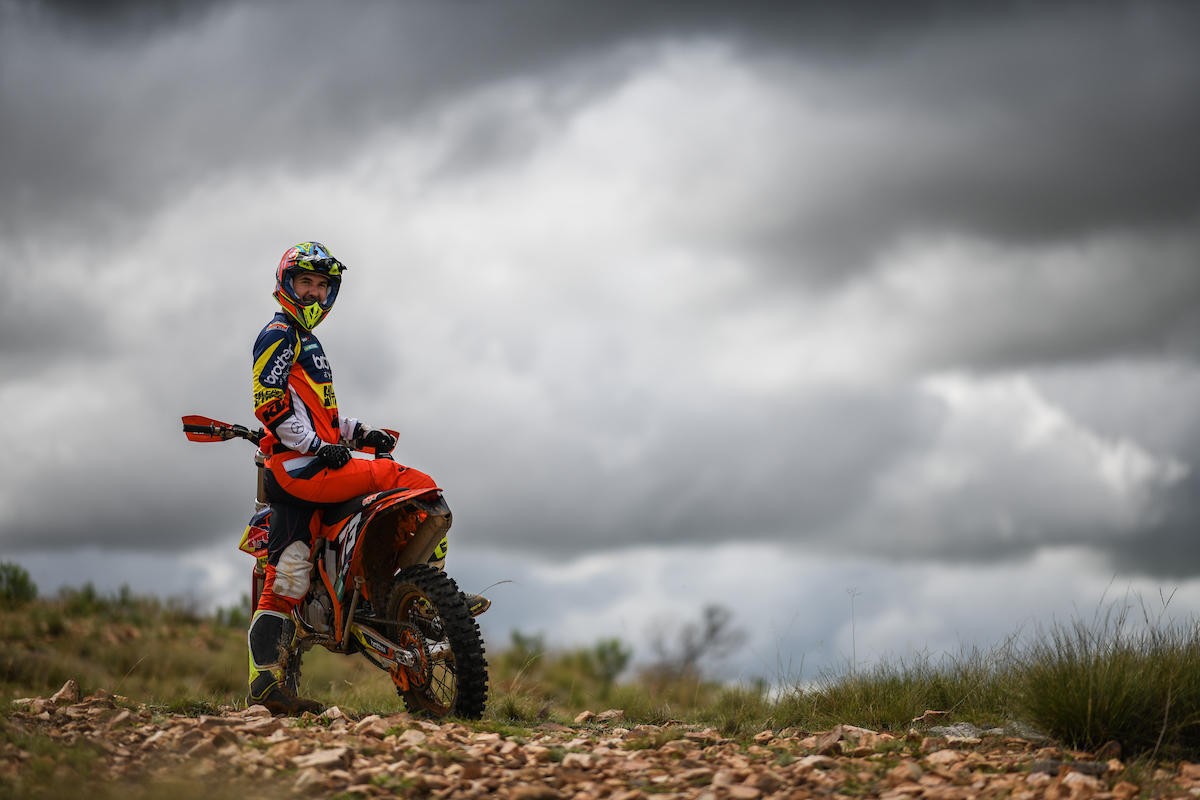 Charan Moore prepares for a full season of Enduro racing. 