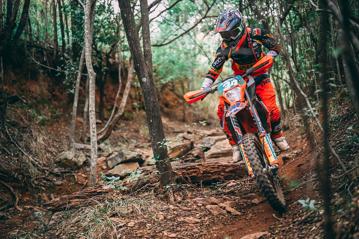 Bradley Cox opens the season in victory. 