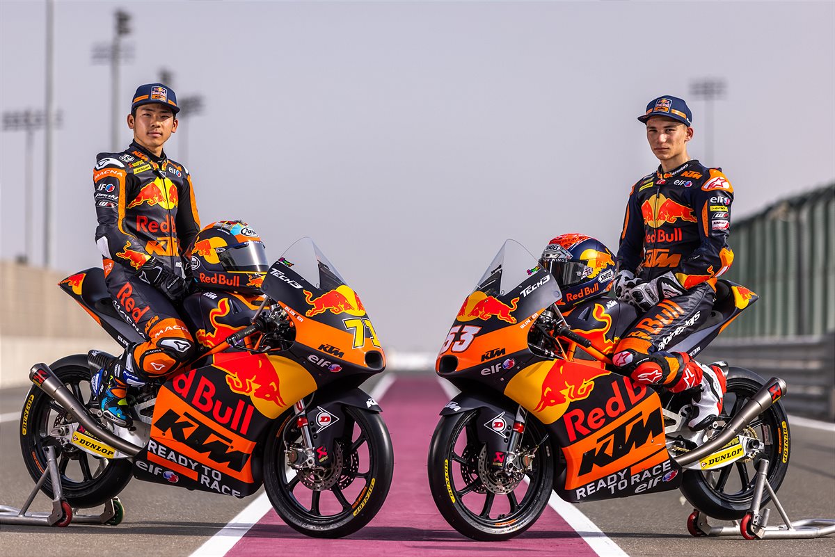 Ayumu Sasaki & Deniz Oncu 2021 Red Bull KTM Tech3