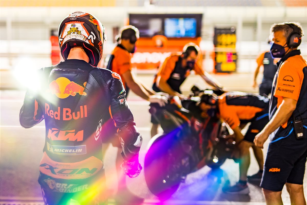 Brad Binder KTM 2021 MotoGP Qatar Qualification