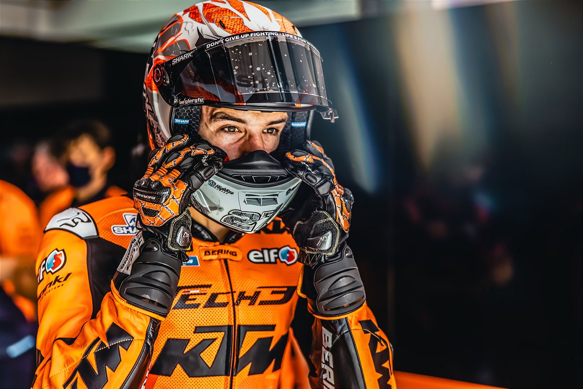Iker Lecuona KTM 2021 MotoGP Qatar Qualification