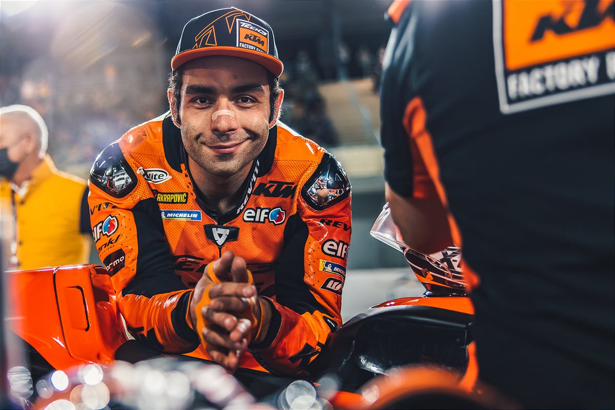 Danilo Petrucci KTM 2021 MotoGP Qatar 1