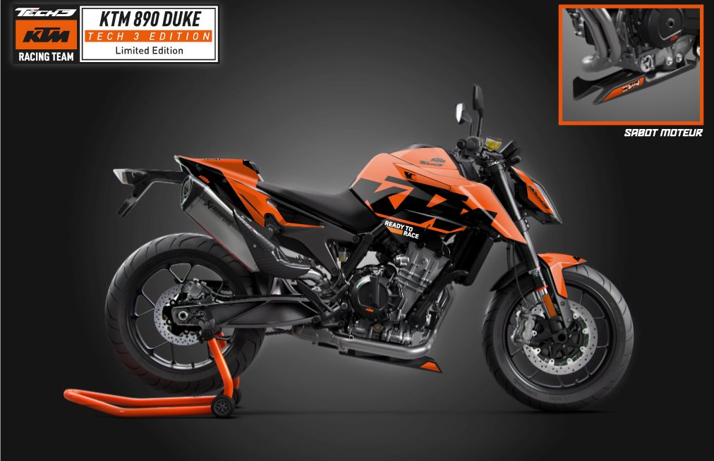 KTM 890 DUKE BLACK MY21 TECH 3 LIMITED EDITION