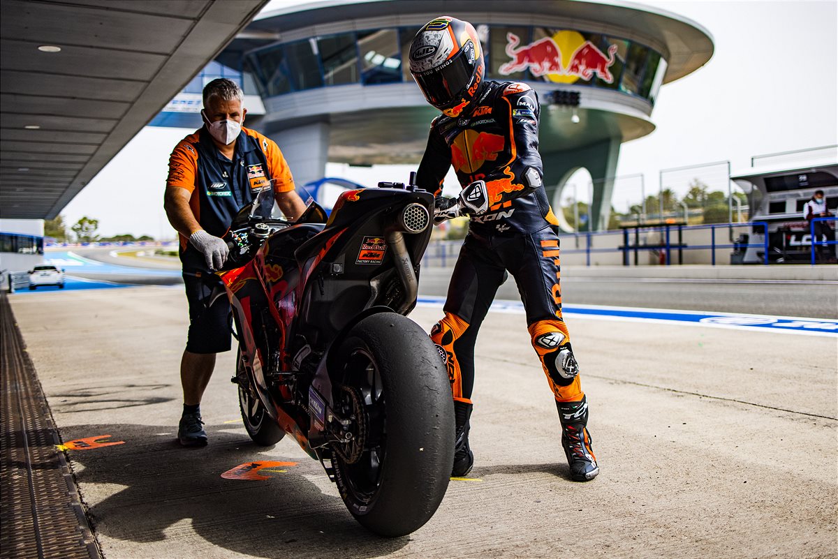 Brad Binder KTM 2021 MotoGP Jerez test