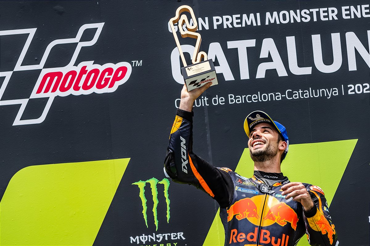 Miguel Oliveira KTM 2021 MotoGP Catalunya race
