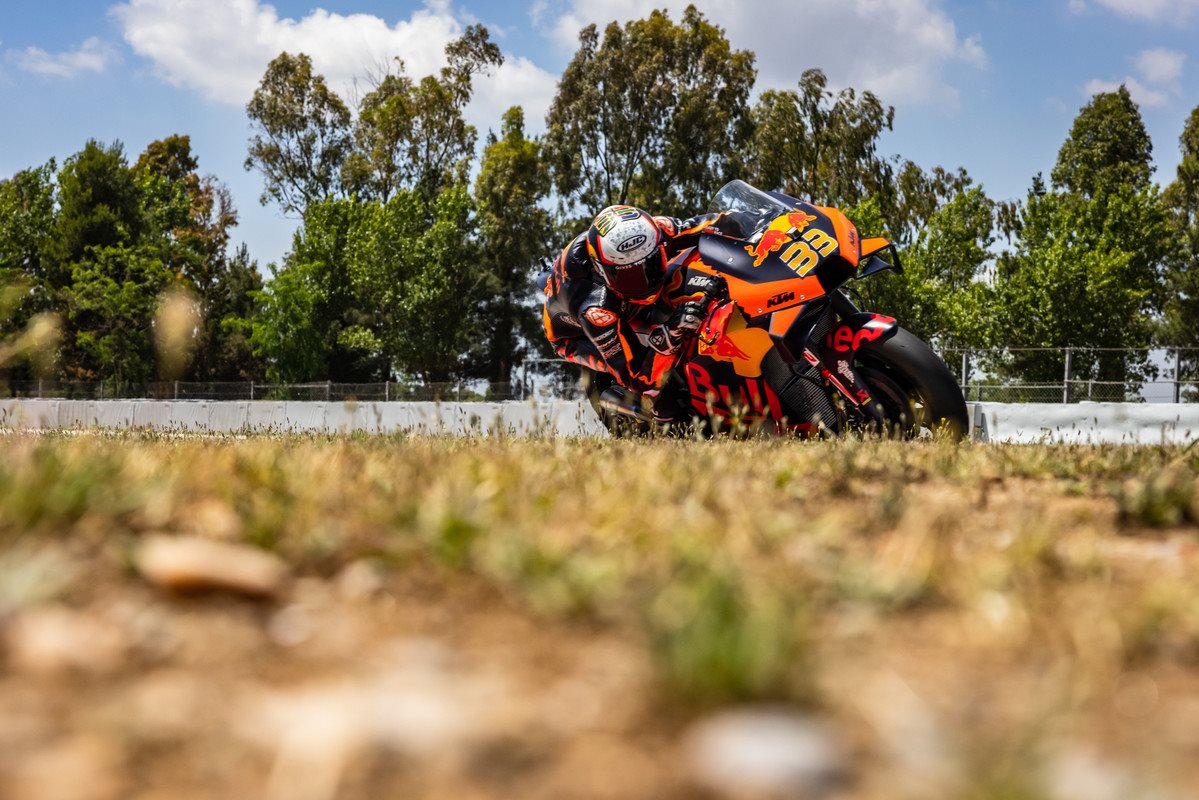 Brad Binder KTM 2021 MotoGP Catalunya test