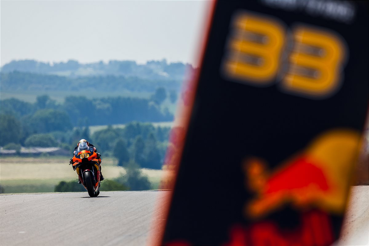 Brad Binder KTM 2021 MotoGP Germany Qualification