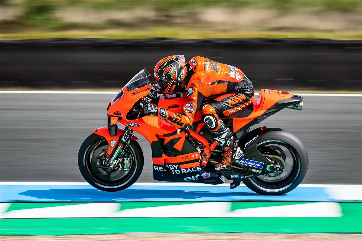 Danilo Petrucci KTM 2021 MotoGP Netherlands Qualification