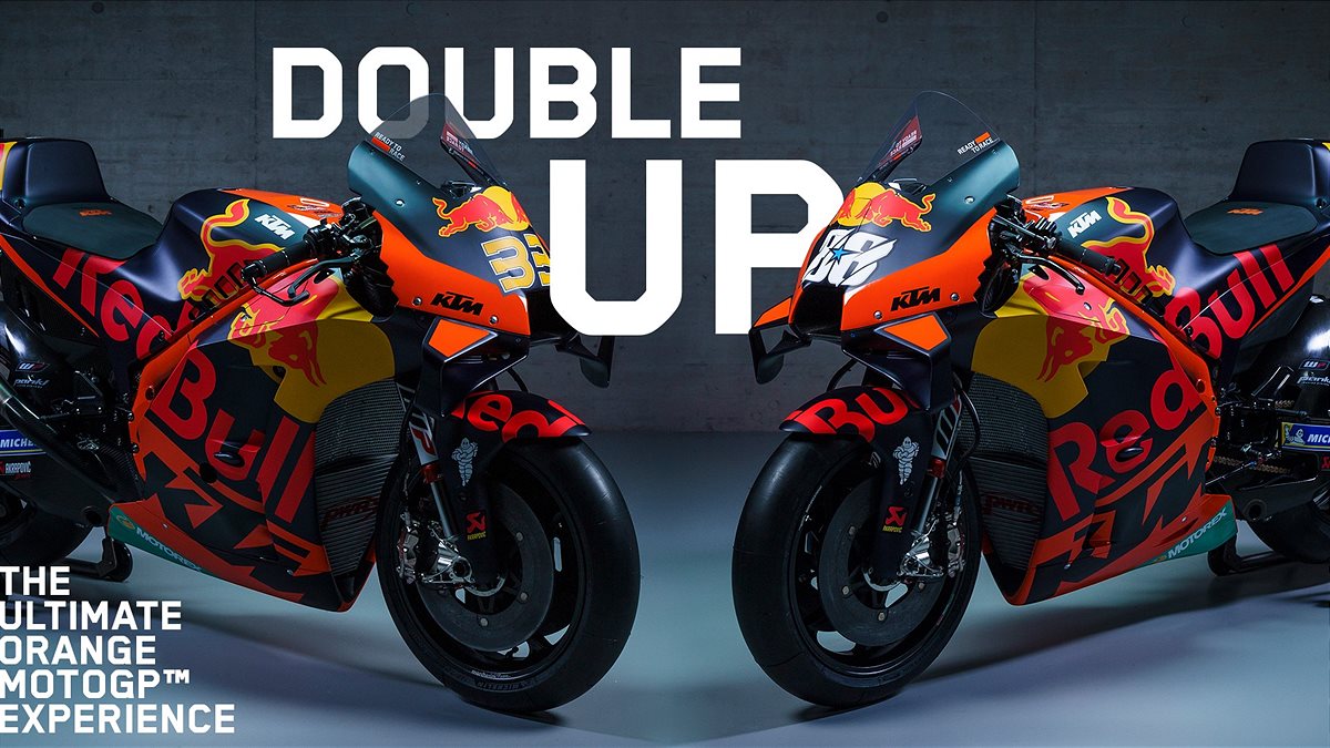 DOUBLE UP - THE ULTIMATE ORANGE MOTOGP™  EXPERIENCE