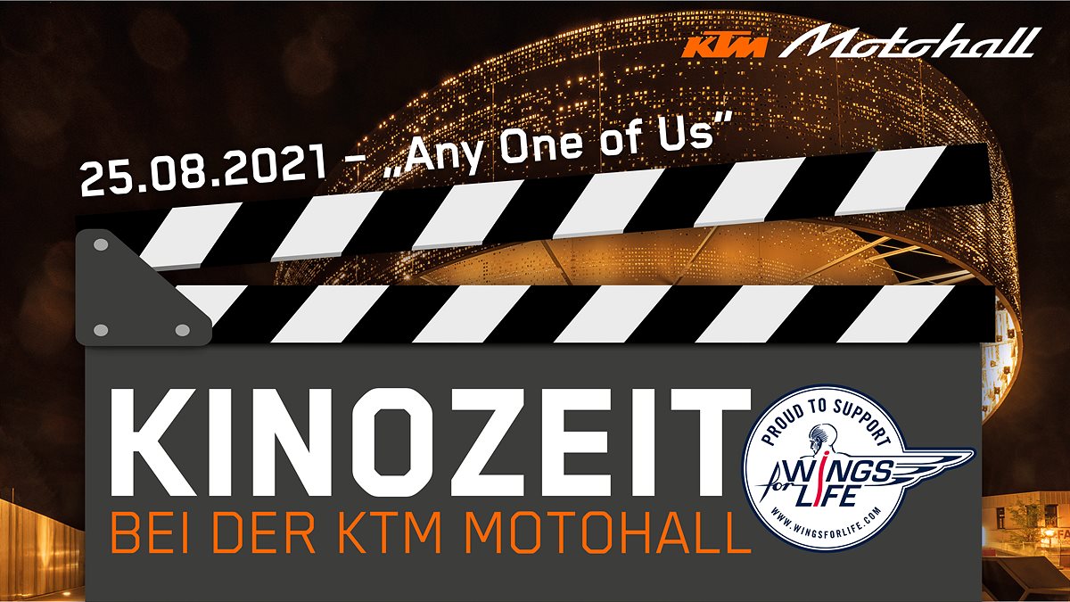 Wings for Life  Kinozeit- weiß logo