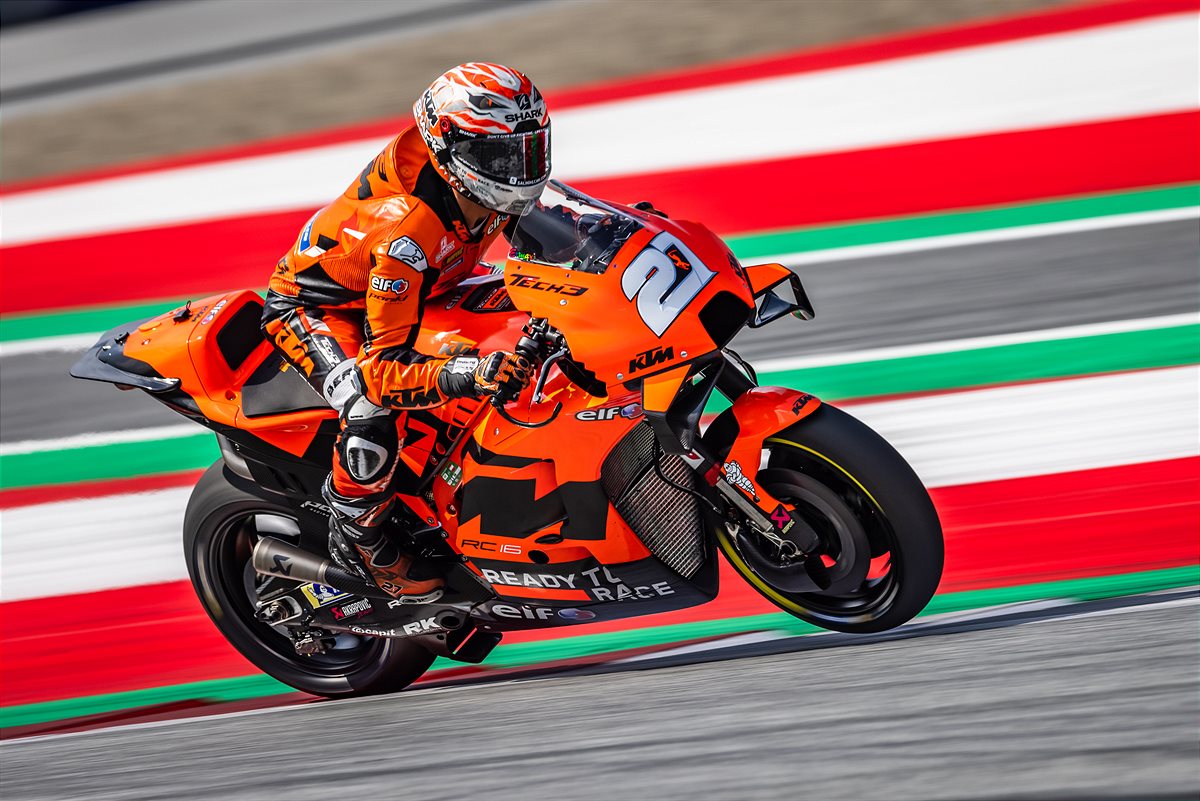 Iker Lecuona KTM 2021 MotoGP Austria Qualification