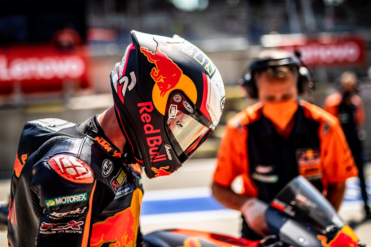 Brad Binder KTM 2021 MotoGP Austria Qualification