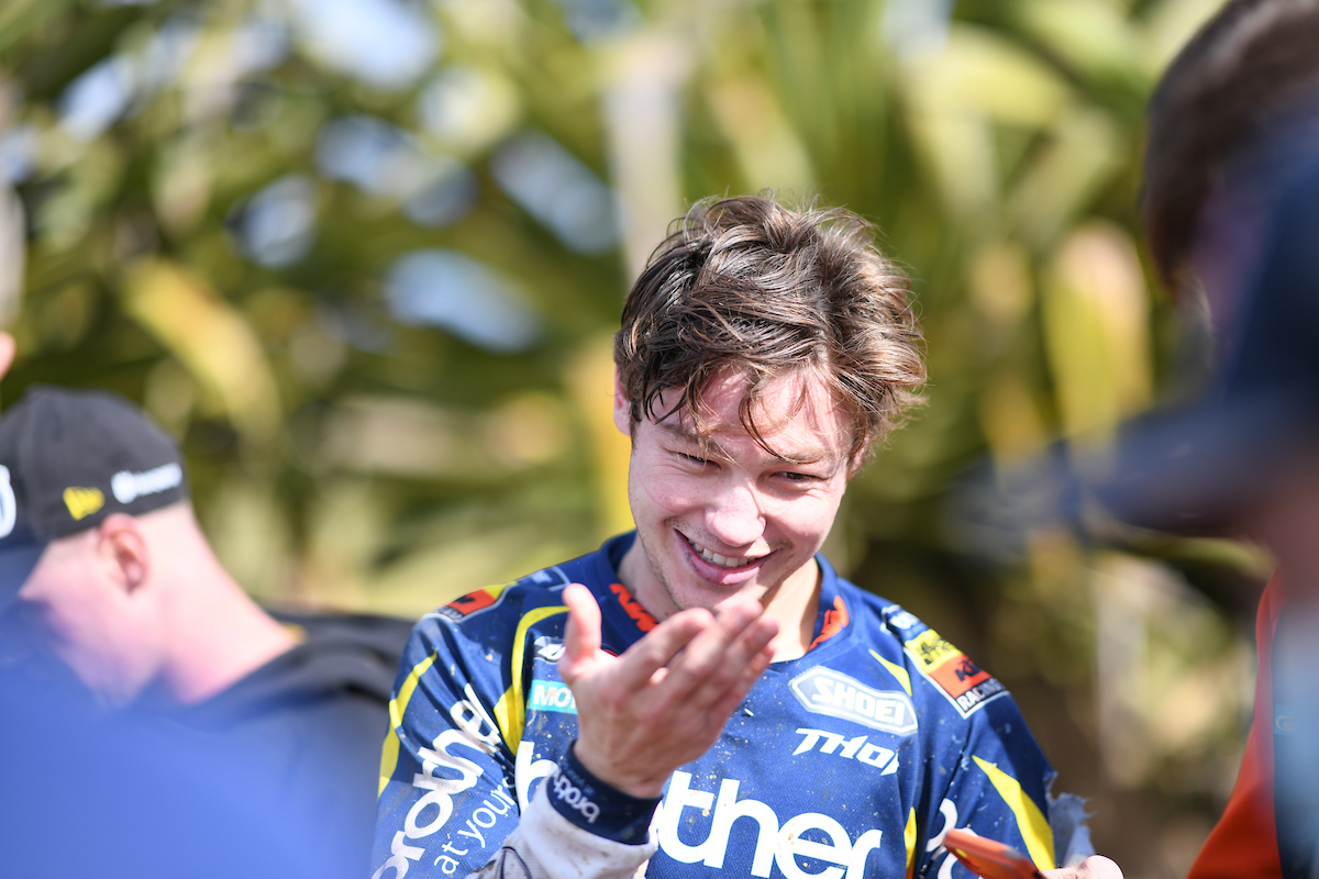 Multi-disciplined star Bradley Cox. 