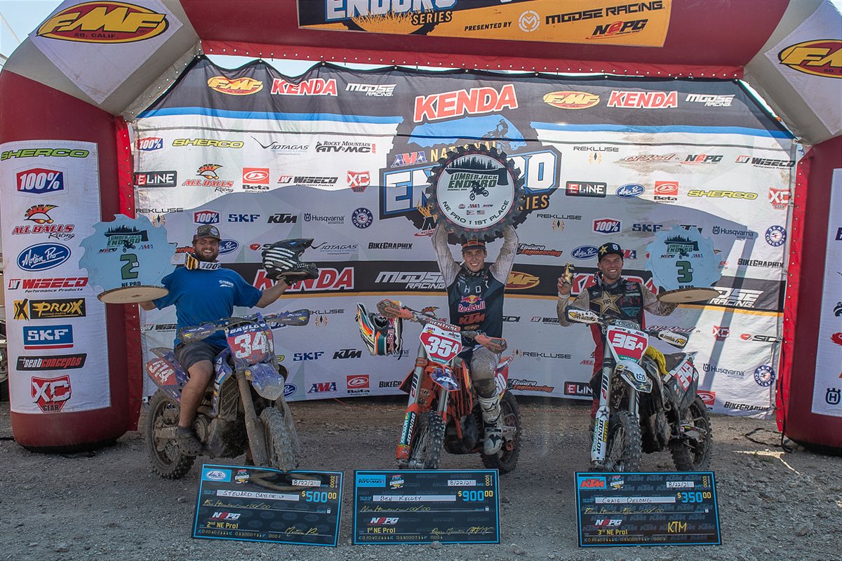 Lumberjack Enduro Podium