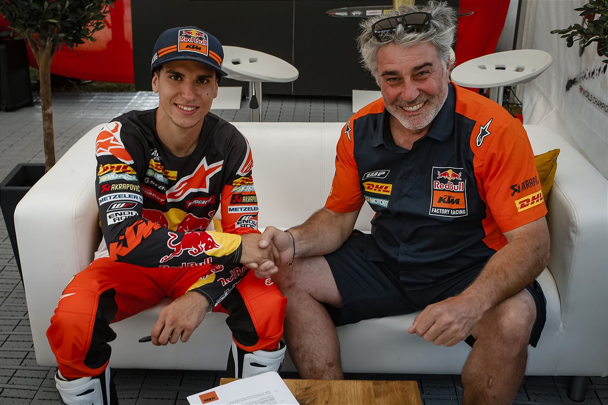 Josep Garcia - Red Bull KTM Factory Racing - Contract Extension