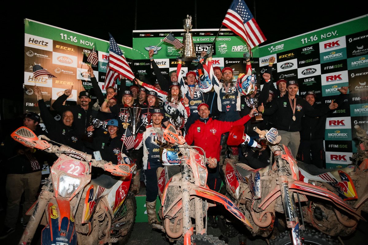2019 ISDE World Trophy & Womens World Trophy Champions (USA)