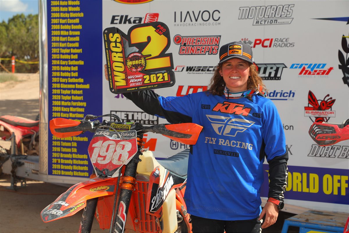 BRANDY RICHARDS PODIUM - ROUND 6