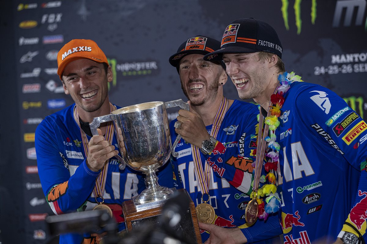 Tony Cairoli KTM 450 SX-F 2021 MXoN