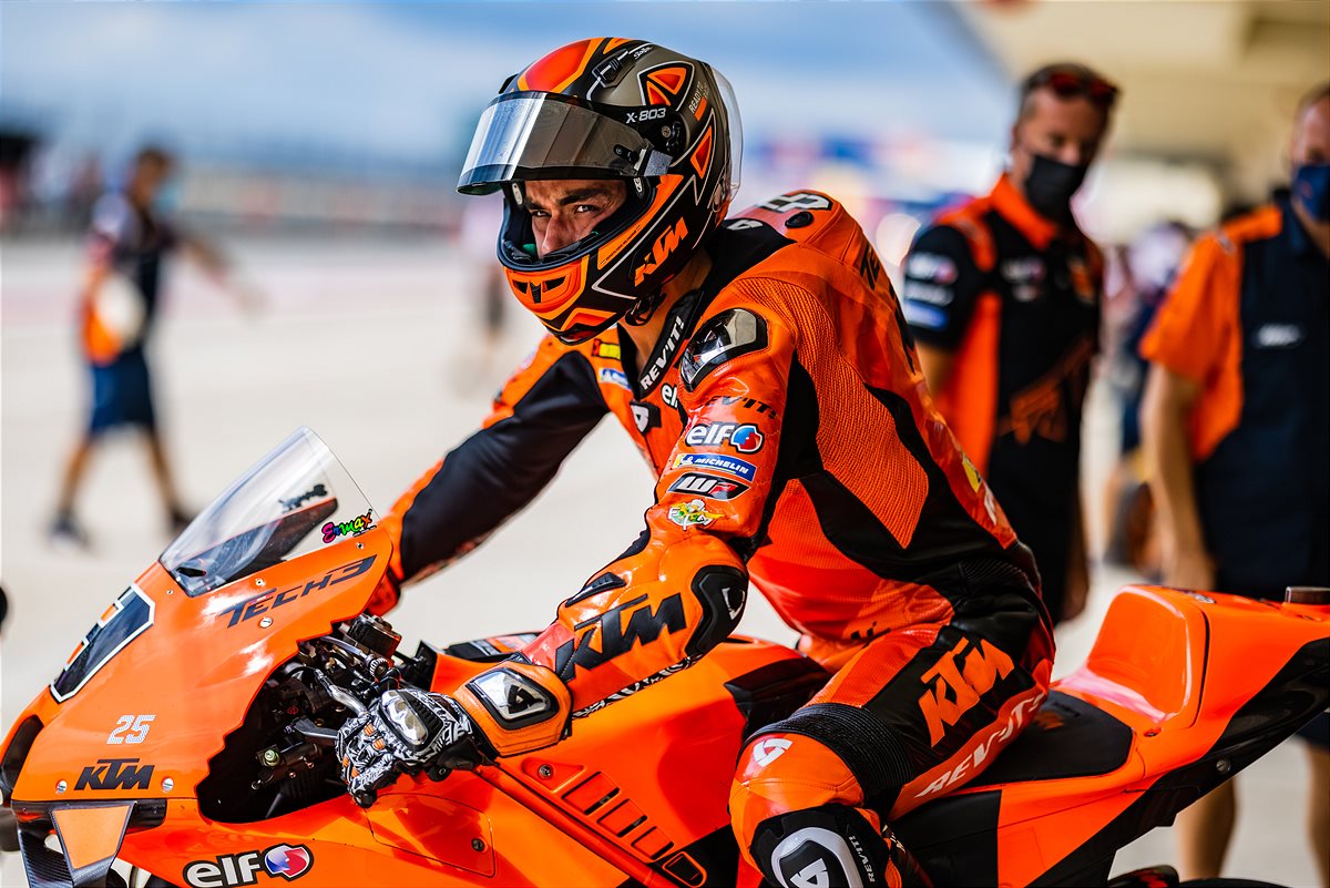 Danilo Petrucci KTM 2021 MotoGP COTA race