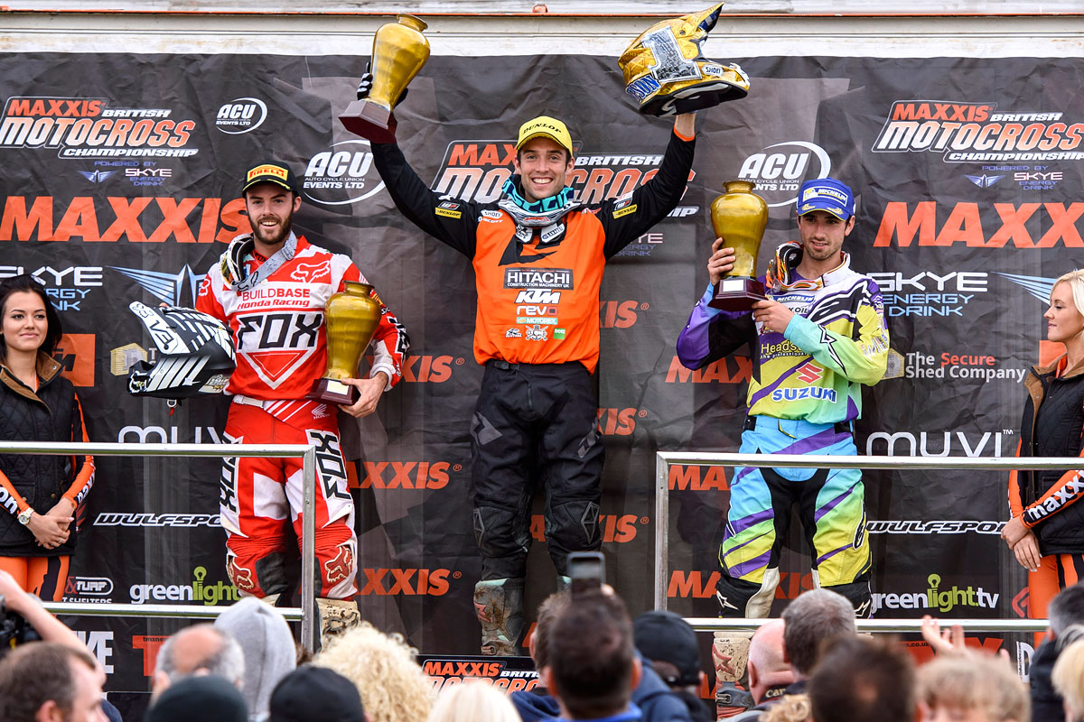 Shaun Simpson - podium