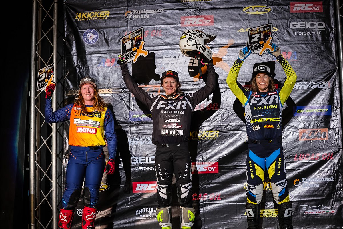 WOMENS PODIUM - ENDUROCROSS RD 4
