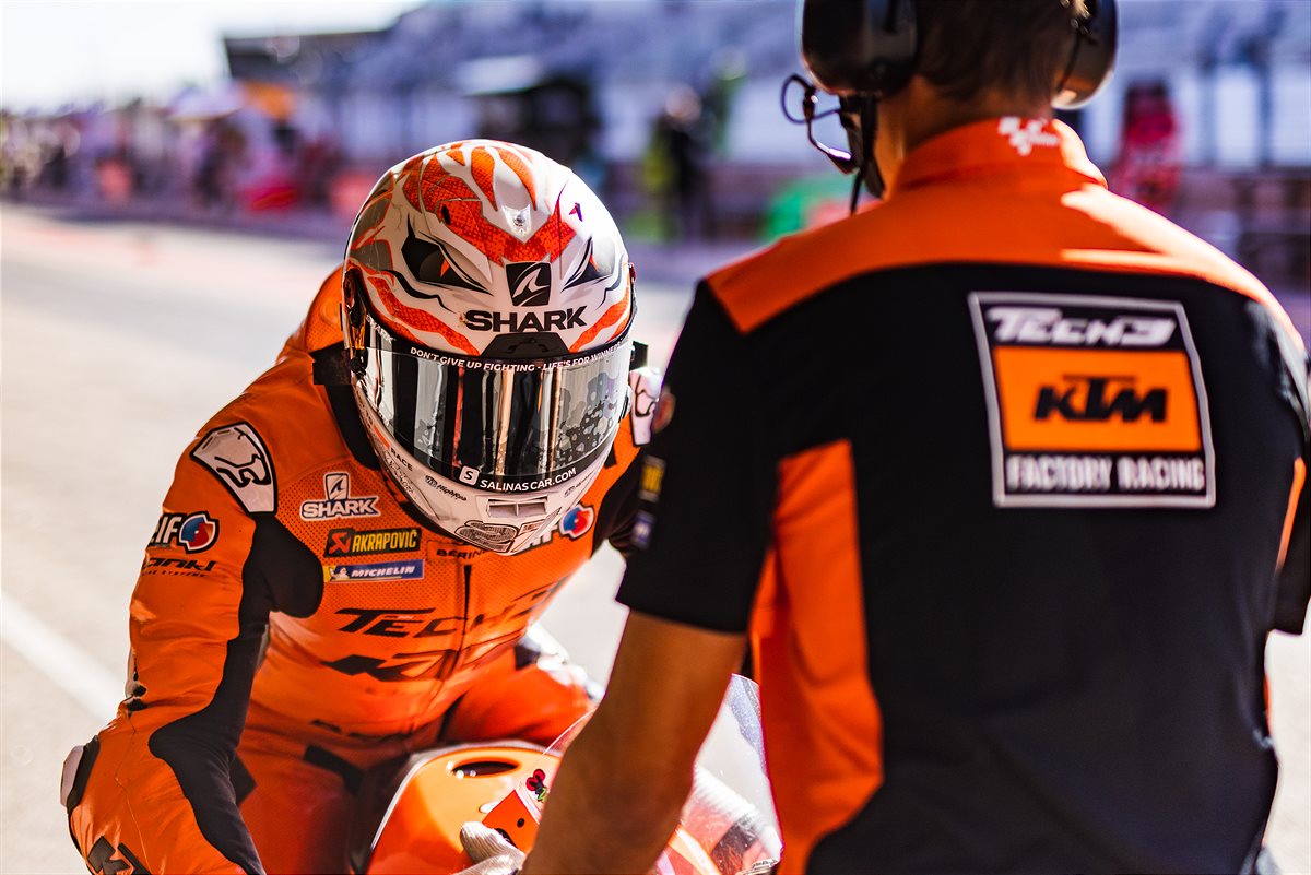 Iker Lecuona KTM 2021 MotoGP Algarve Qualification
