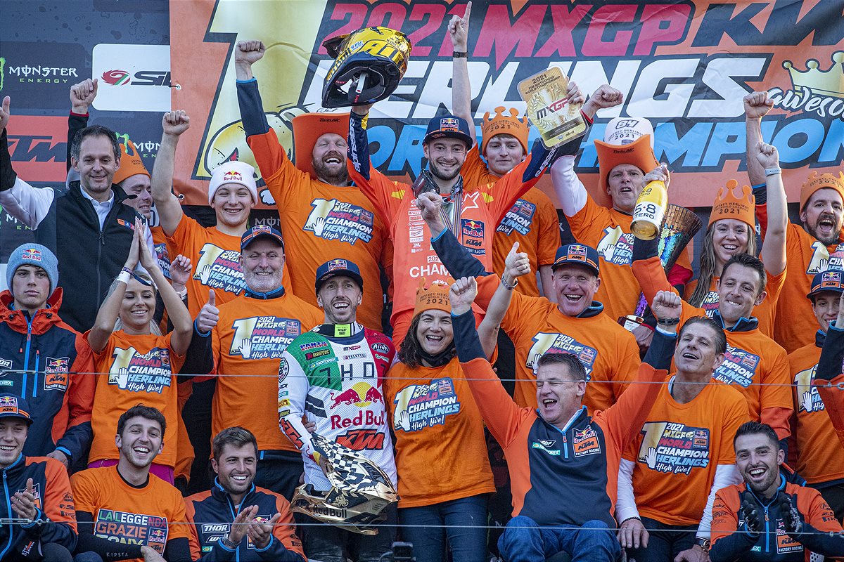 Jeffrey Herlings é o Campeão Mundial de MXGP 2021