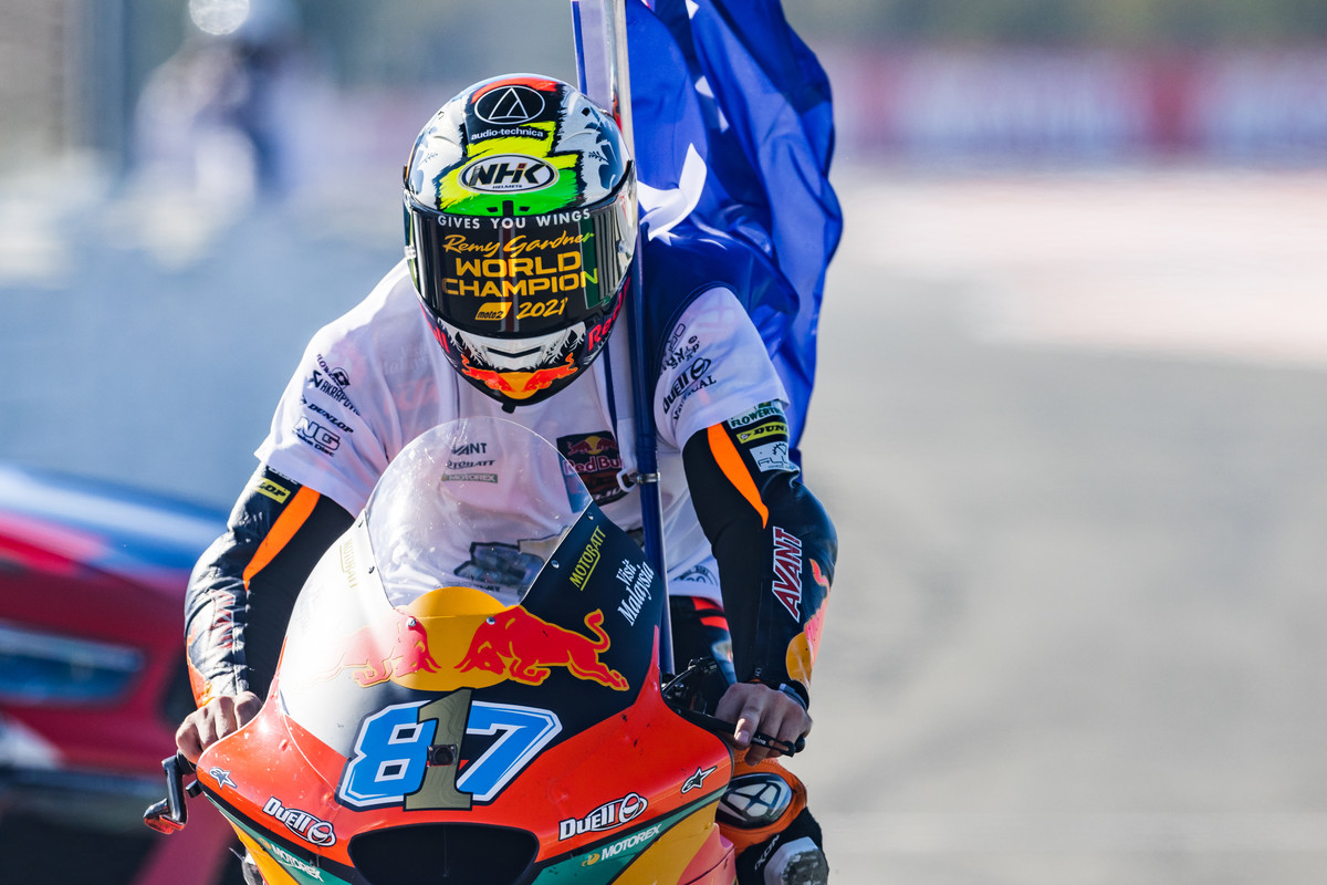 Moto2 World Champion Remy Gardener_2021