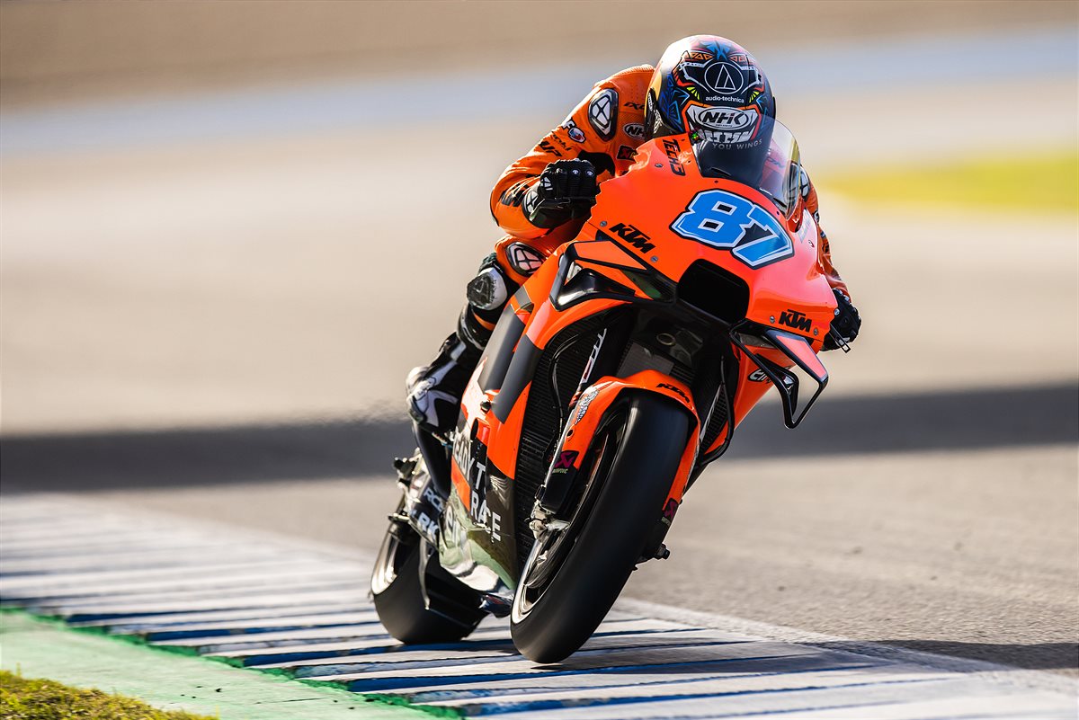 Remy Gardner MotoGP 2022 pre-season test