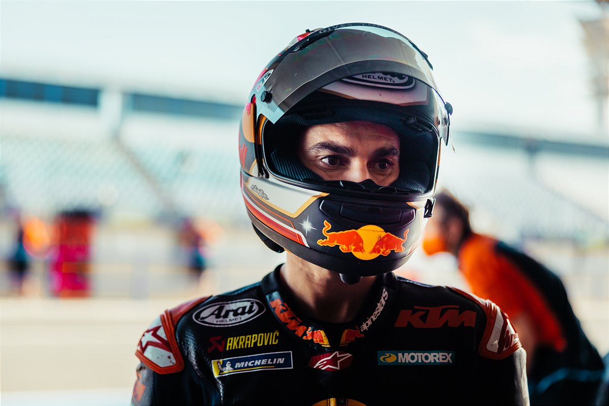 Dani Pedrosa KTM MotoGP 2022 pre-season test