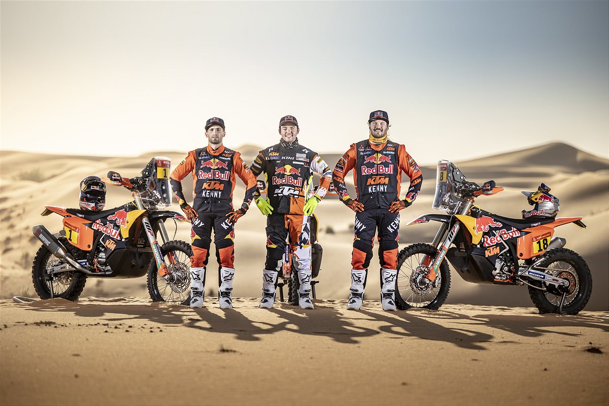 2022 Red Bull KTM Factory Racing Rally team