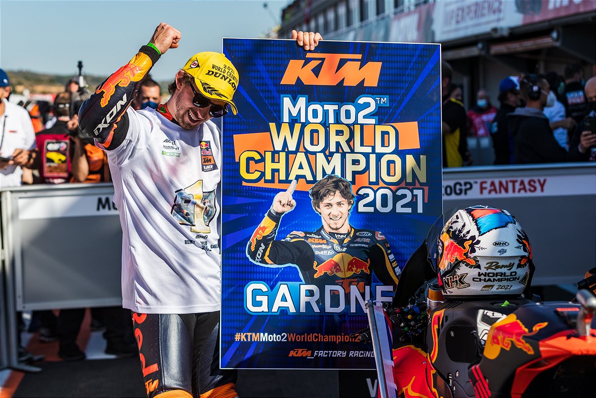 Remy Gardner - 2021 Moto2 World Champion