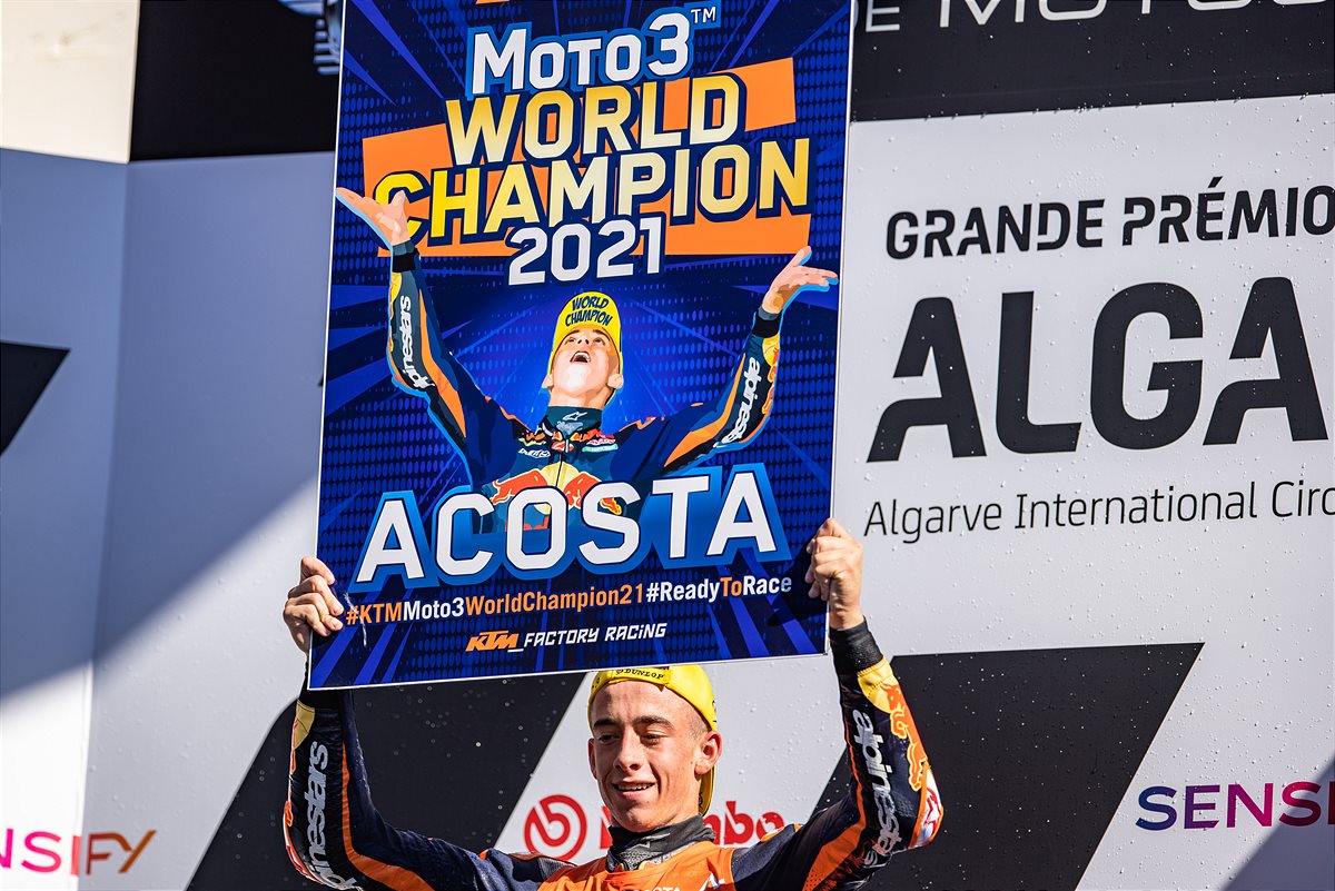 Pedro Acosta - 2021 Moto3 World Champion