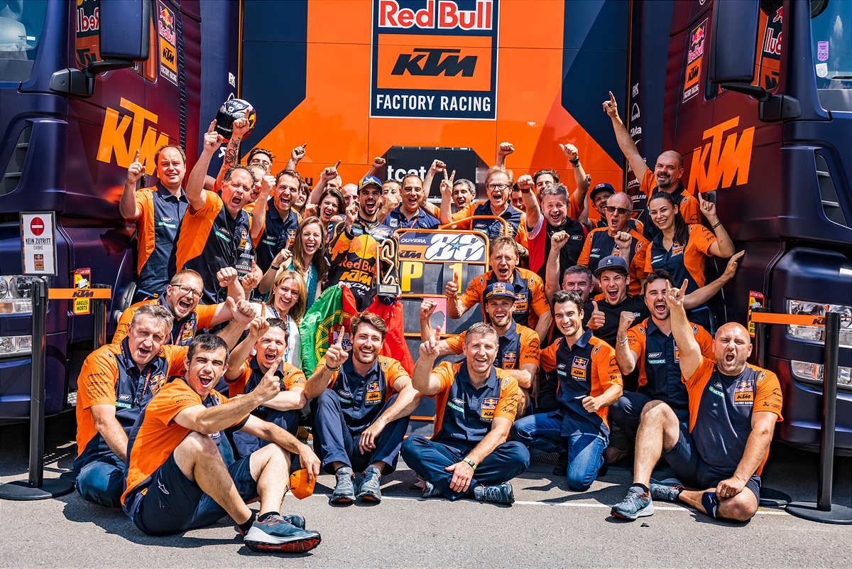 Miguel Oliveira MotoGP race victory at Circuit de Barcelona - Catalunya