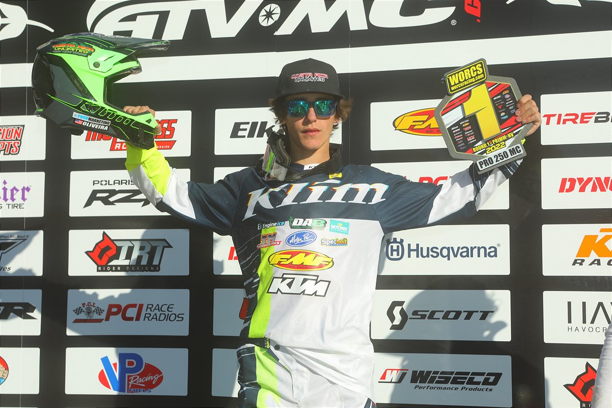 MATEO OLIVEIRA WORCS 1 PODIUM