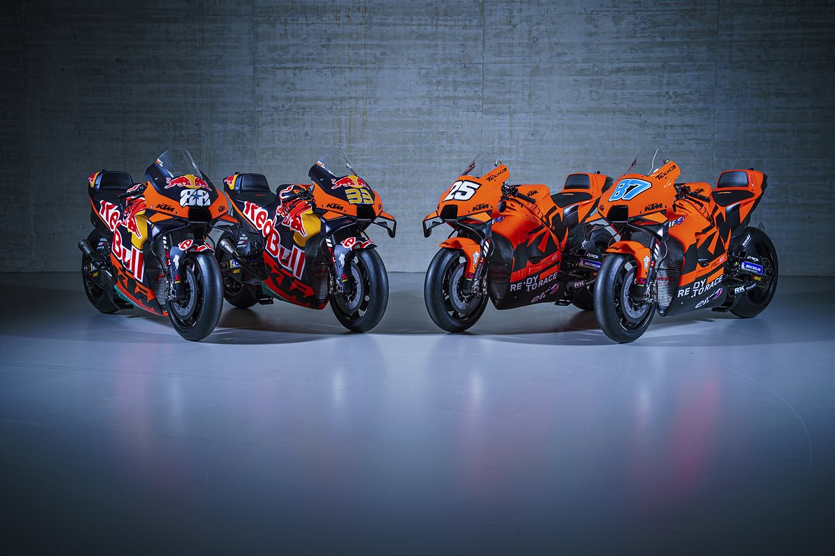 2022 MotoGP KTM launch