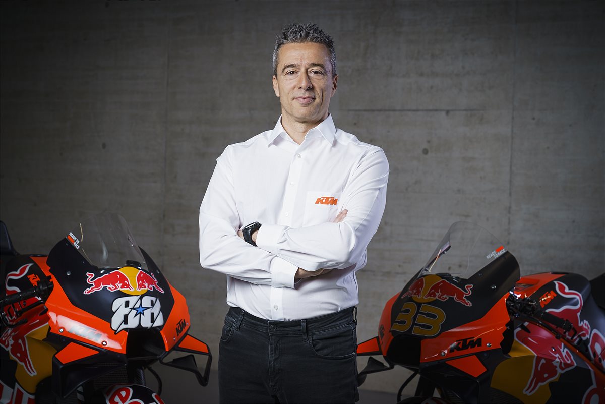 2022 MotoGP launch Francesco Guidotti