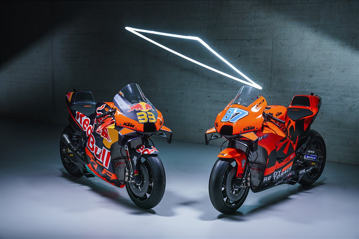 2022 MotoGP launch RC16s