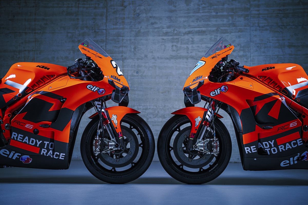 2022 MotoGP launch RC16s Tech3