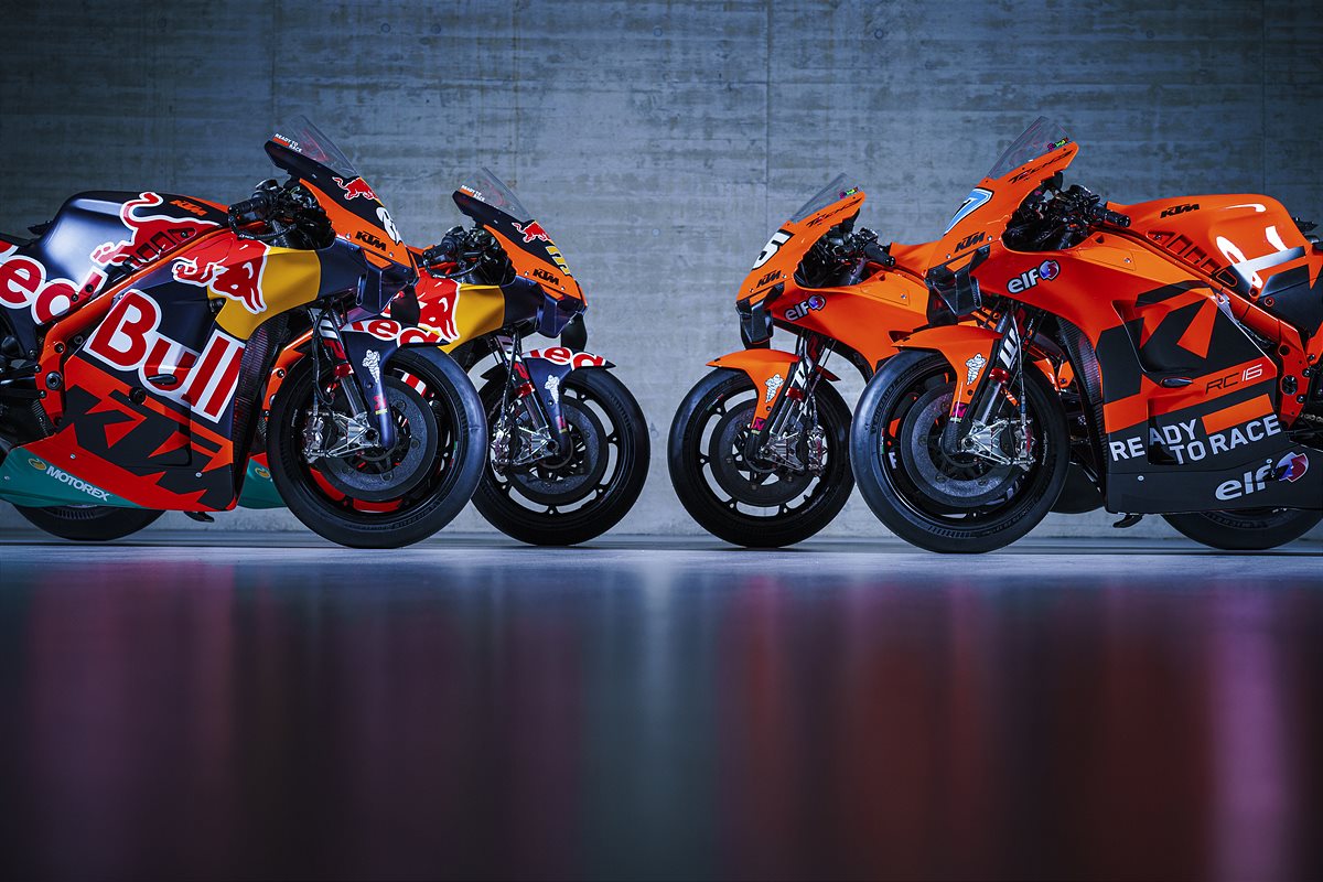 2022 MotoGP KTM launch