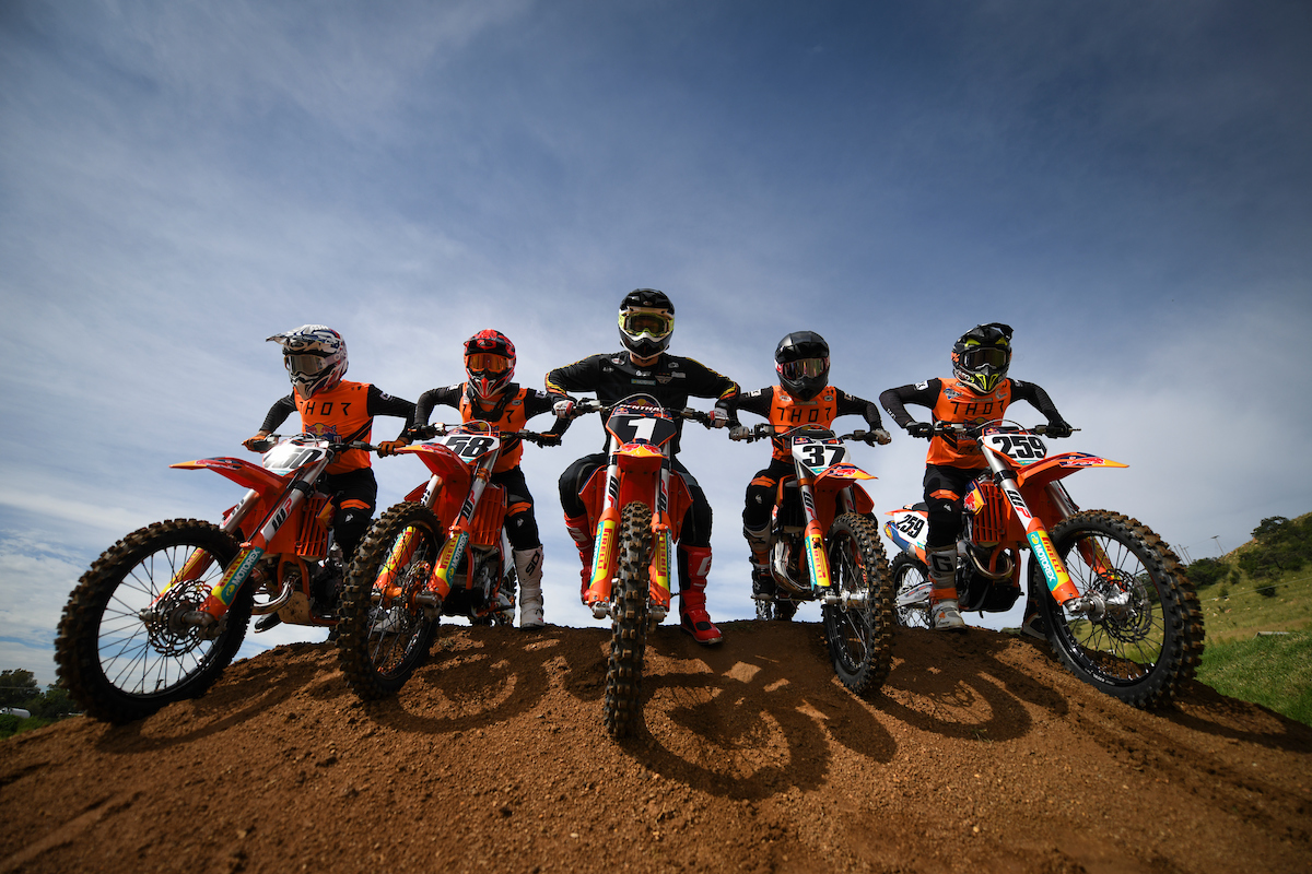 2022 Red Bull KTM team. 