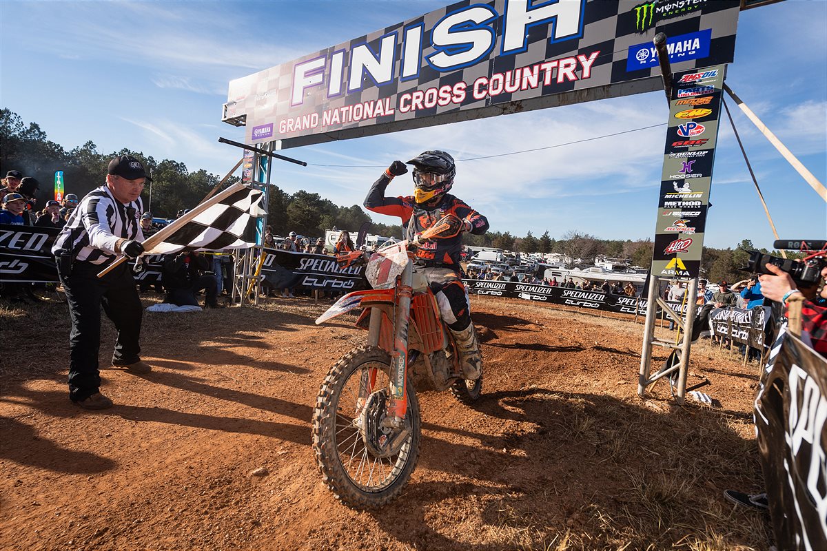 Ben Kelley GNCC RD 1 Win